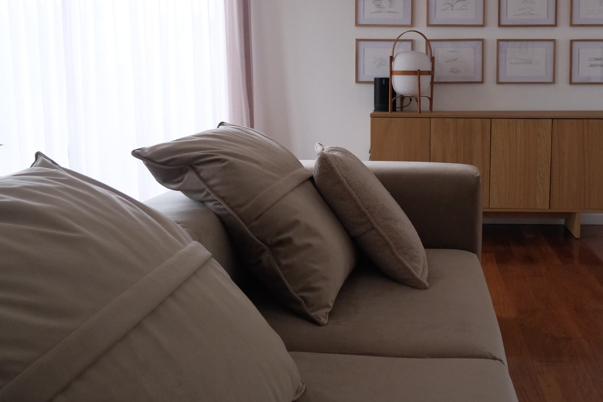 Sillón con cojines